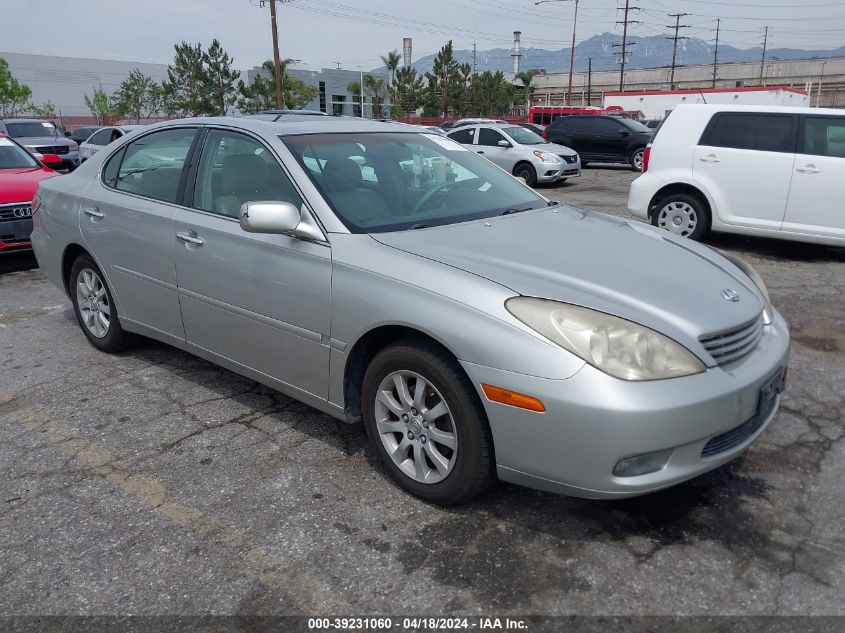 2004 Lexus Es 330 VIN: JTHBA30G840016228 Lot: 39231060