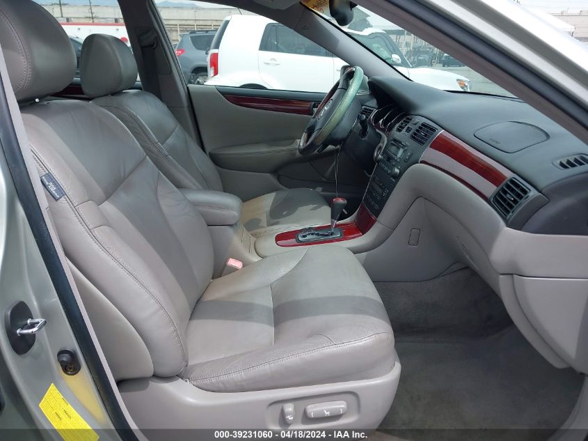 2004 Lexus Es 330 VIN: JTHBA30G840016228 Lot: 39231060