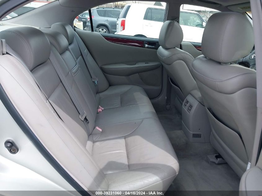 2004 Lexus Es 330 VIN: JTHBA30G840016228 Lot: 39231060