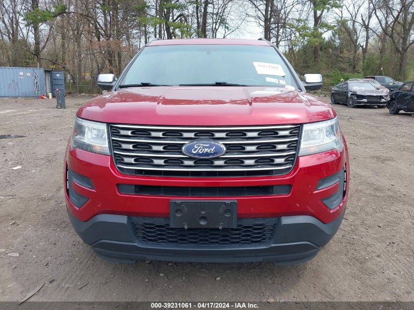 2016 Ford Explorer VIN: 1FM5K8B84GGB00522 Lot: 39230321