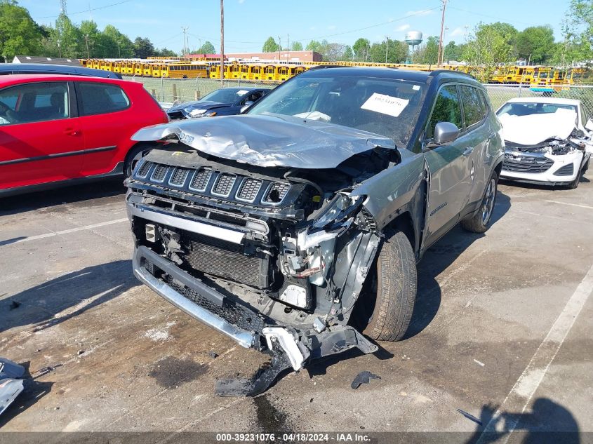 2018 Jeep Compass Limited 4X4 VIN: 3C4NJDCB4JT222486 Lot: 39258770