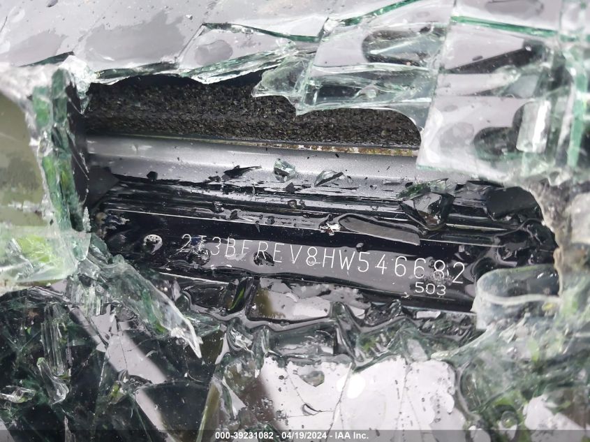 2017 Toyota Rav4 Le VIN: 2T3BFREV8HW546682 Lot: 39231082