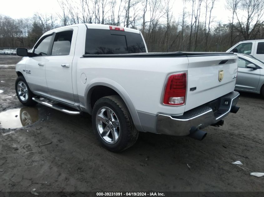 2017 Ram 1500 Laramie 4X4 5'7 Box VIN: 1C6RR7NTXHS555716 Lot: 39231091