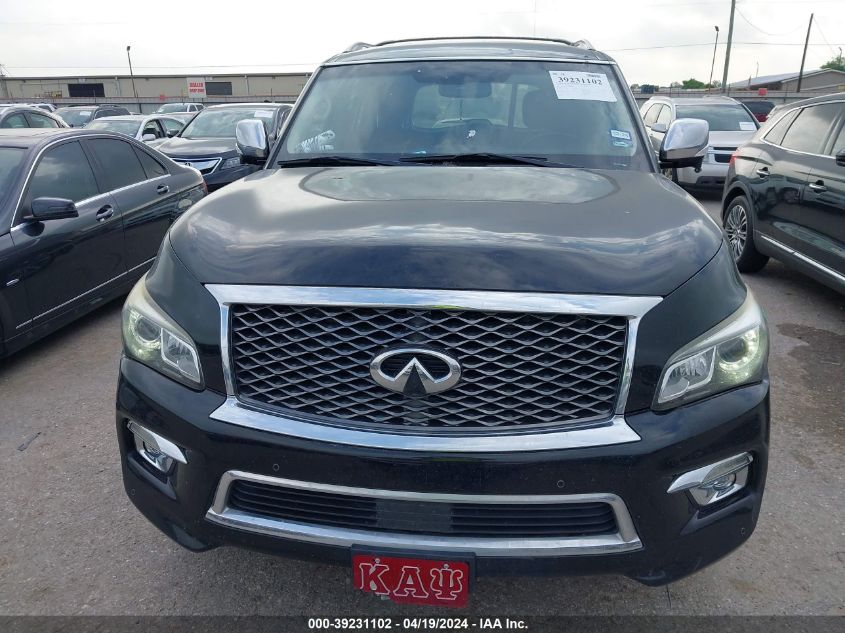 2016 Infiniti Qx80 VIN: JN8AZ2ND8G9800198 Lot: 39231102