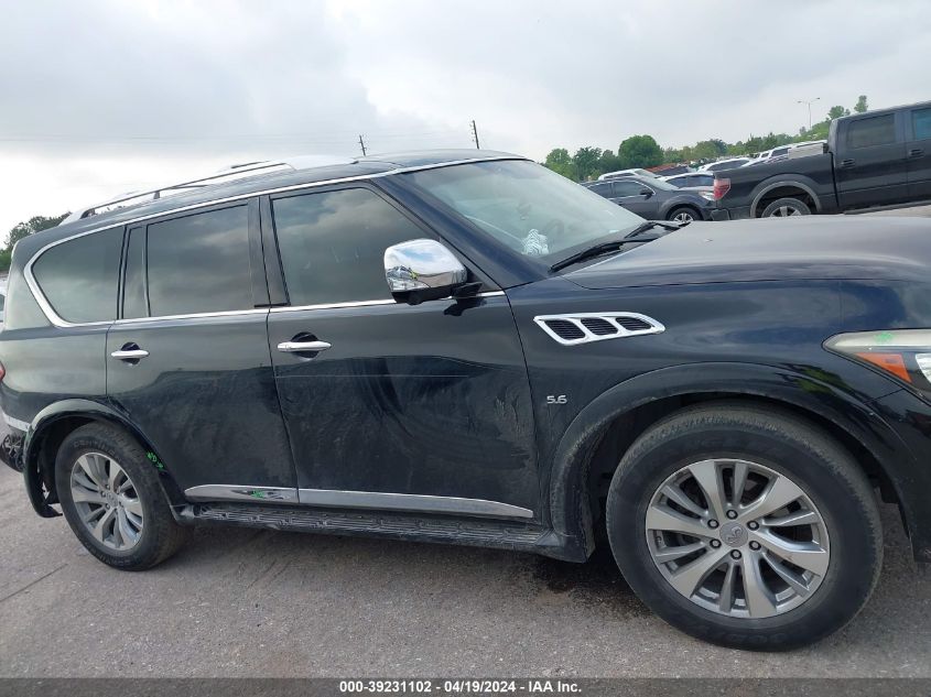 2016 Infiniti Qx80 VIN: JN8AZ2ND8G9800198 Lot: 39231102