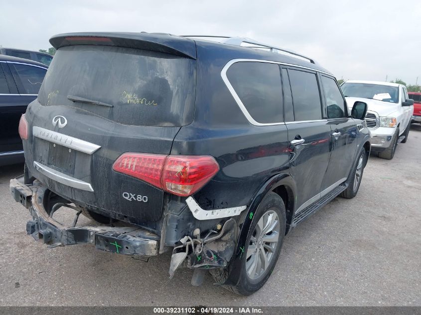 2016 Infiniti Qx80 VIN: JN8AZ2ND8G9800198 Lot: 39231102