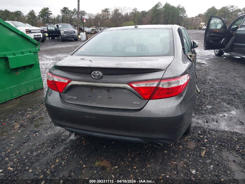 2016 Toyota Camry Se VIN: 4T1BF1FK9GU125308 Lot: 39258829