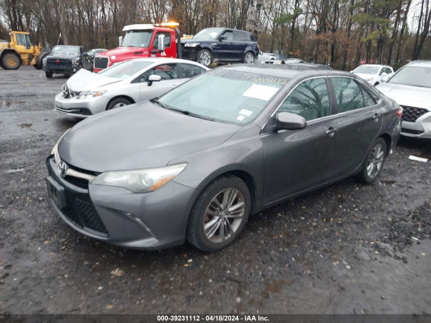 2016 Toyota Camry Se VIN: 4T1BF1FK9GU125308 Lot: 39231112