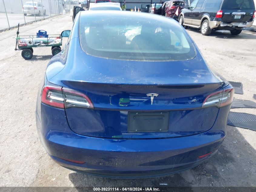 2023 Tesla Model 3 Rear-Wheel Drive VIN: 5YJ3E1EA5PF457422 Lot: 20155261