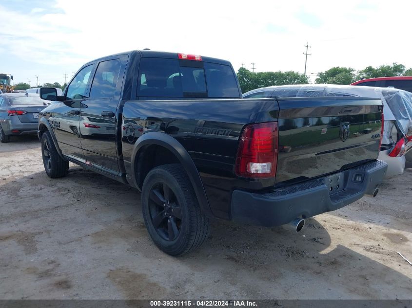 2020 Ram 1500 Classic Warlock 4X4 5'7 Box VIN: 1C6RR7LT4LS103918 Lot: 39258814