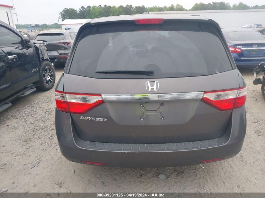 2012 Honda Odyssey Ex-L VIN: 5FNRL5H61CB064154 Lot: 39231125