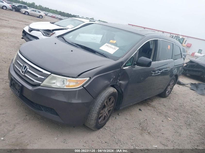 2012 Honda Odyssey Ex-L VIN: 5FNRL5H61CB064154 Lot: 39258791