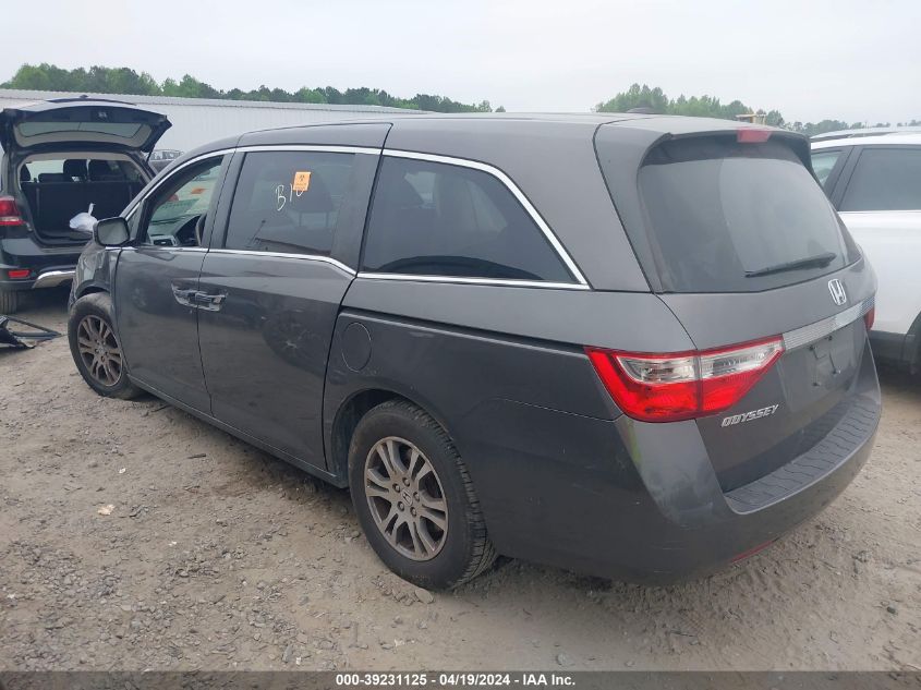 2012 Honda Odyssey Ex-L VIN: 5FNRL5H61CB064154 Lot: 39231125