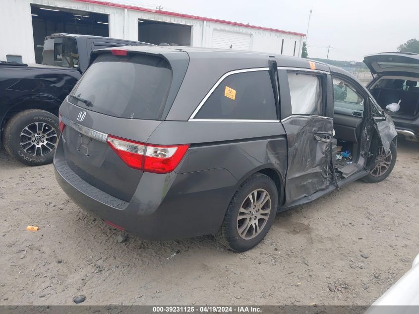 2012 Honda Odyssey Ex-L VIN: 5FNRL5H61CB064154 Lot: 39231125