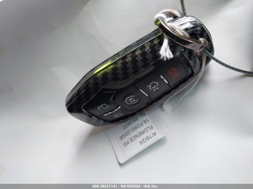 2016 Ford Edge Sport VIN: 2FMPK4AP8GBB31452 Lot: 48662474