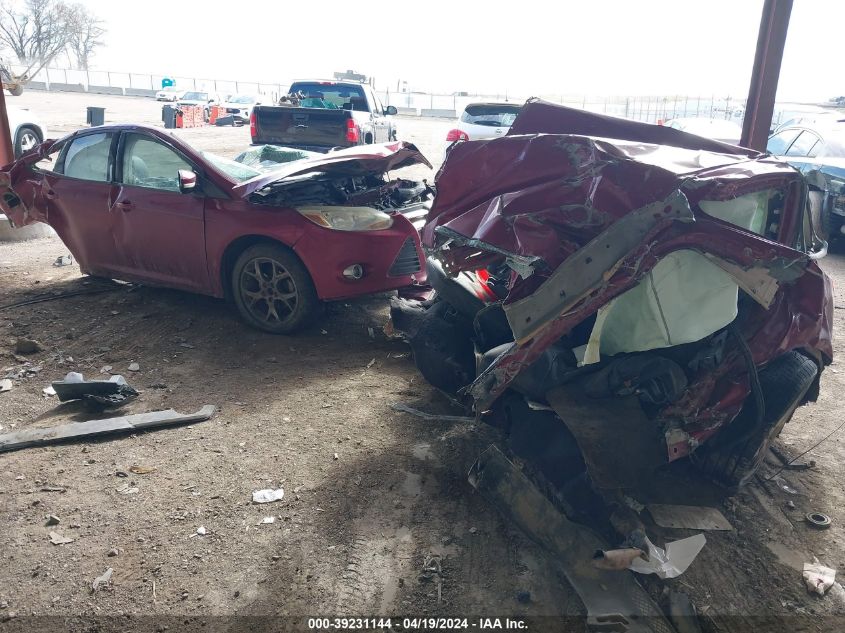 2014 Ford Focus Se VIN: 1FADP3F22EL382048 Lot: 39231144