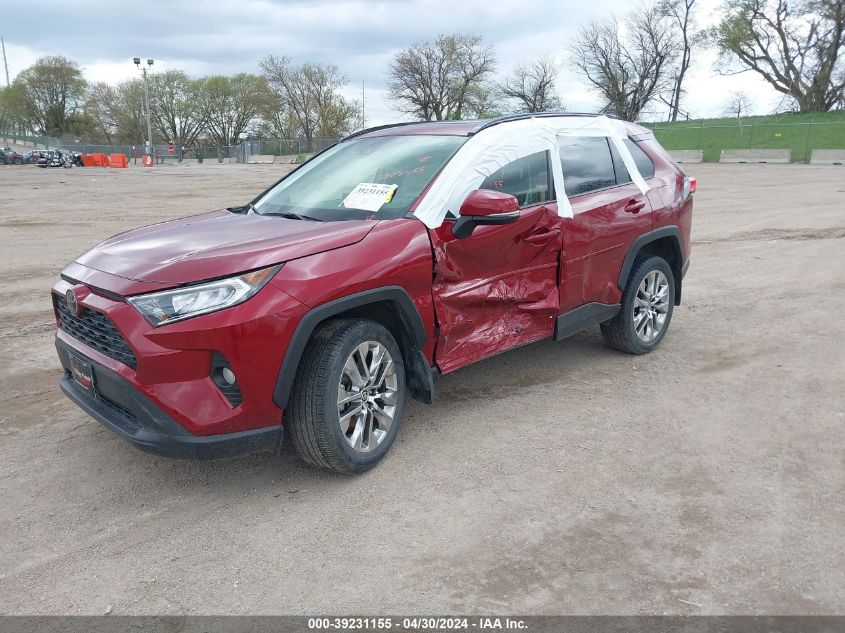 2020 Toyota Rav4 Xle Premium VIN: JTMA1RFVXLD057537 Lot: 39231155