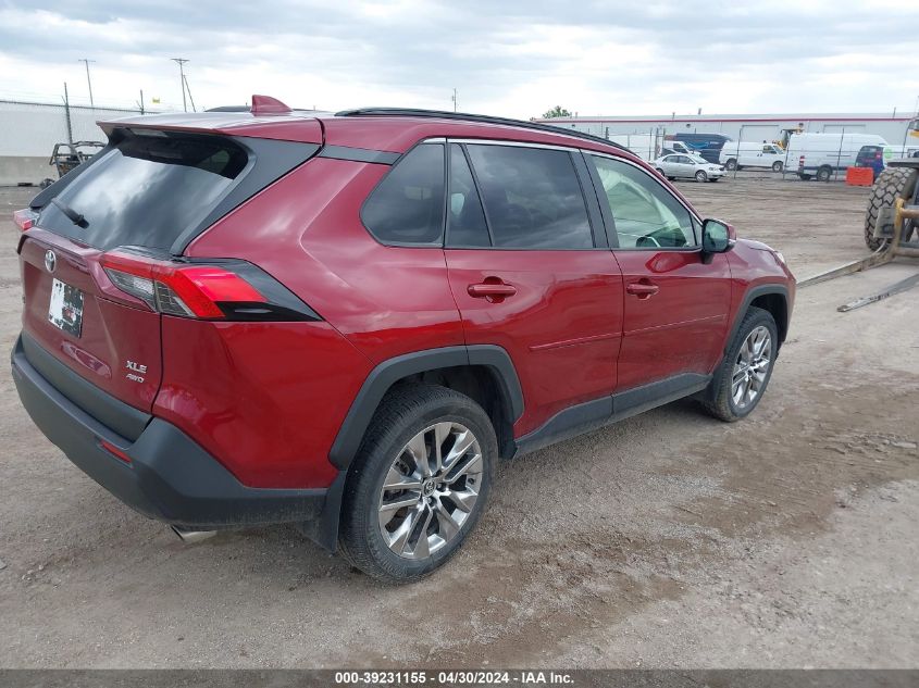 2020 Toyota Rav4 Xle Premium VIN: JTMA1RFVXLD057537 Lot: 39231155