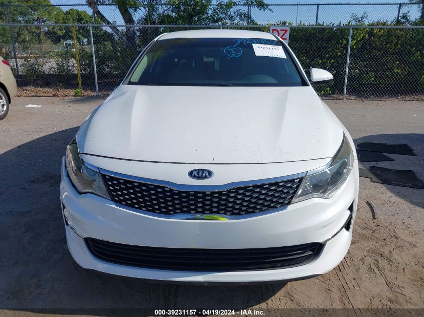 2016 Kia Optima Ex VIN: 5XXGU4L3XGG064765 Lot: 39231157
