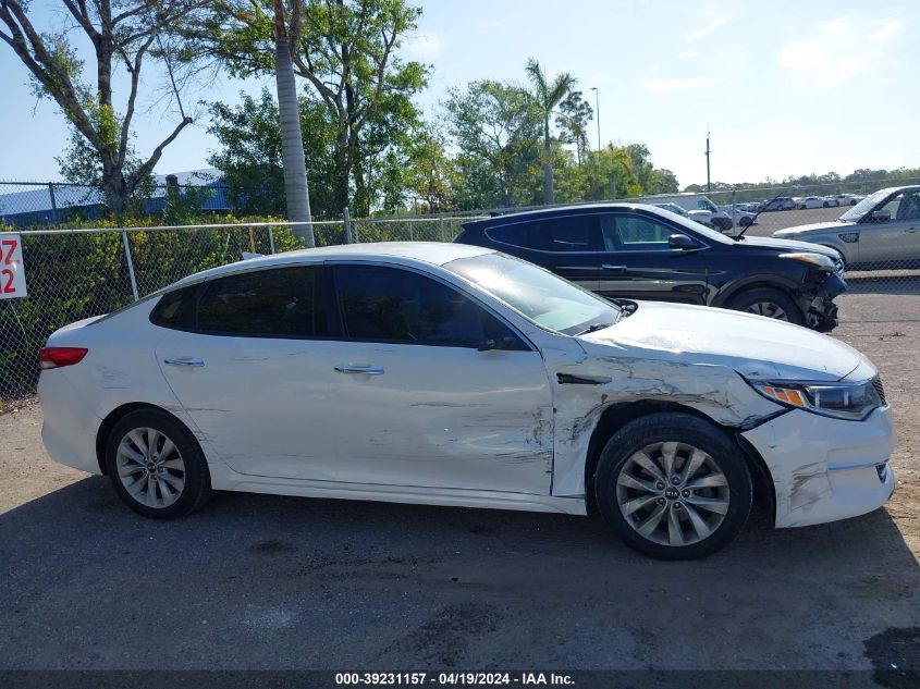 2016 Kia Optima Ex VIN: 5XXGU4L3XGG064765 Lot: 39231157