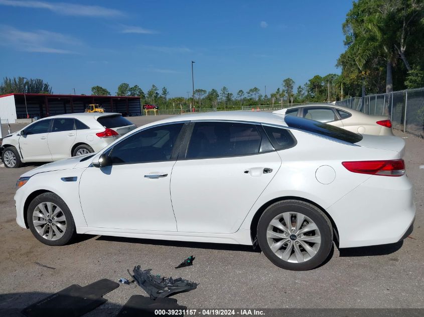 2016 Kia Optima Ex VIN: 5XXGU4L3XGG064765 Lot: 39231157