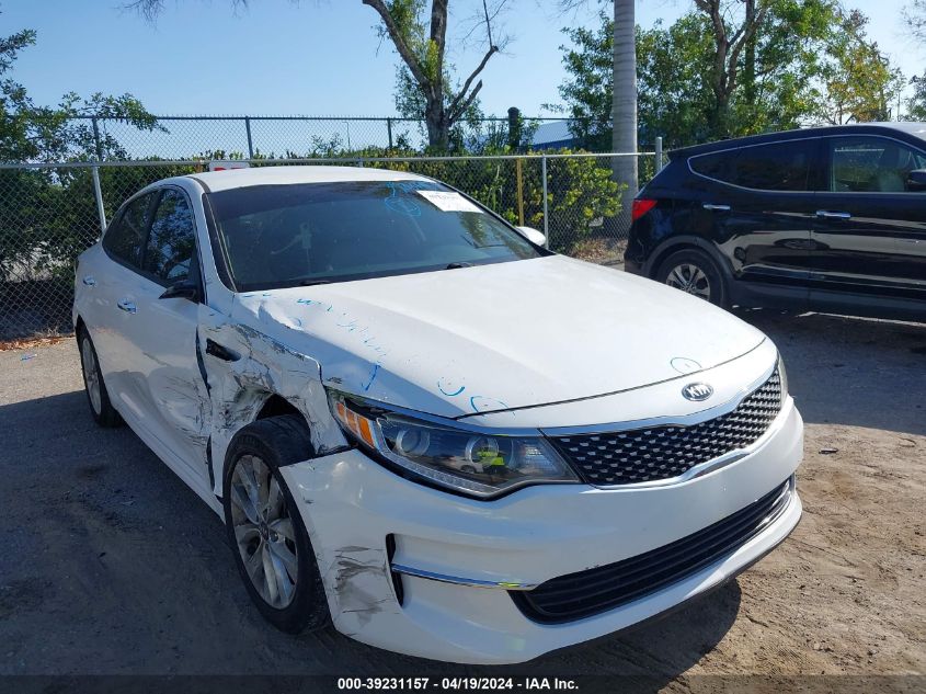 2016 Kia Optima Ex VIN: 5XXGU4L3XGG064765 Lot: 39258140