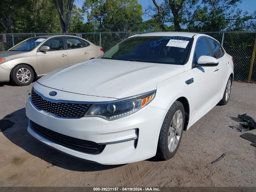 2016 Kia Optima Ex VIN: 5XXGU4L3XGG064765 Lot: 39231157