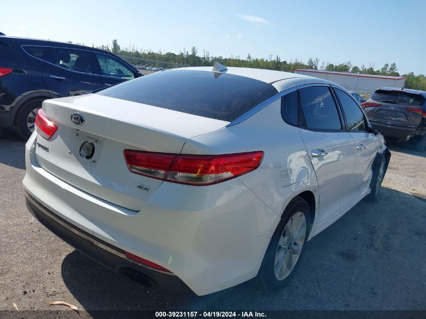 2016 Kia Optima Ex VIN: 5XXGU4L3XGG064765 Lot: 39231157