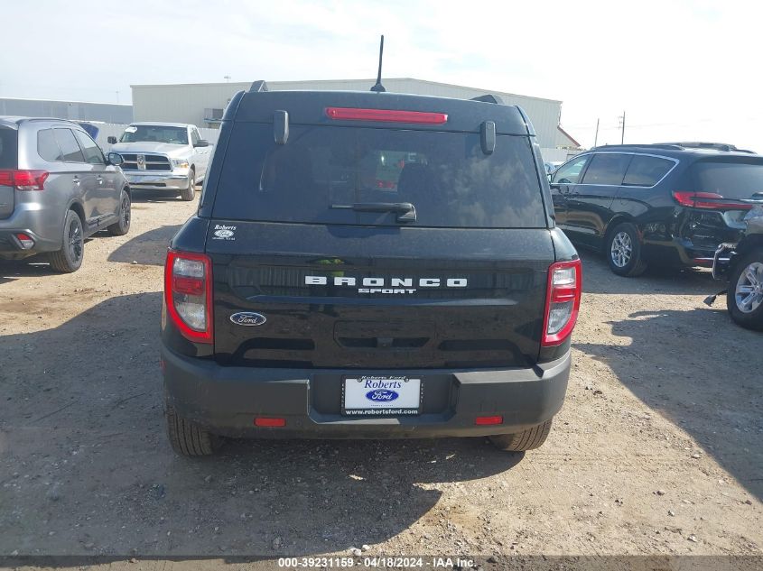 2024 Ford Bronco Sport Big Bend VIN: 3FMCR9B66RRE03823 Lot: 39253179