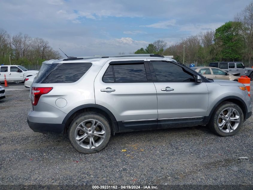 2015 Ford Explorer Limited VIN: 1FM5K8F84FGC59114 Lot: 39231162