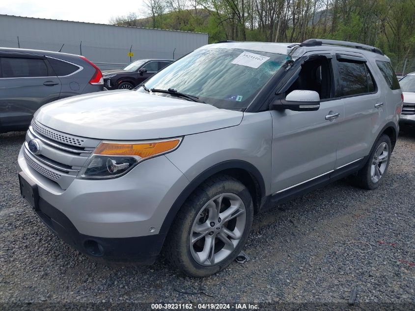 2015 Ford Explorer Limited VIN: 1FM5K8F84FGC59114 Lot: 39231162