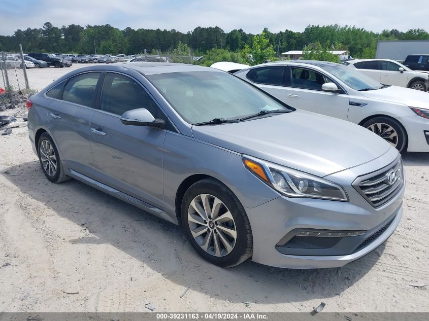 2017 Hyundai Sonata Sport VIN: 5NPE34AF8HH525183 Lot: 39258172