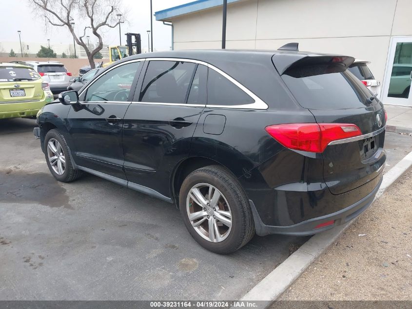 2013 Acura Rdx VIN: 5J8TB3H34DL004744 Lot: 39257108