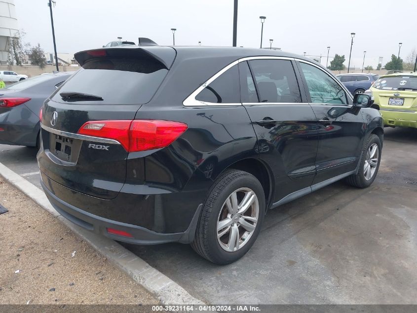 2013 Acura Rdx VIN: 5J8TB3H34DL004744 Lot: 39231164