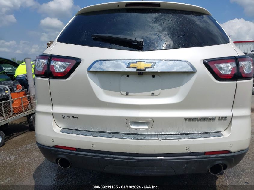 2014 Chevrolet Traverse Ltz VIN: 1GNKRJKD0EJ287241 Lot: 39231165