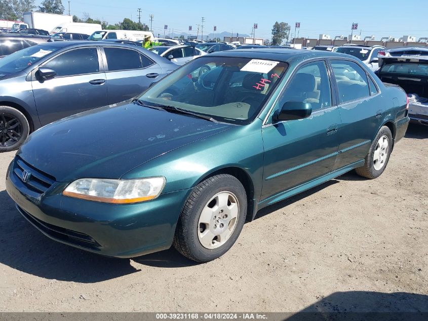 2002 Honda Accord 3.0 Ex VIN: 1HGCG16502A057069 Lot: 39258721