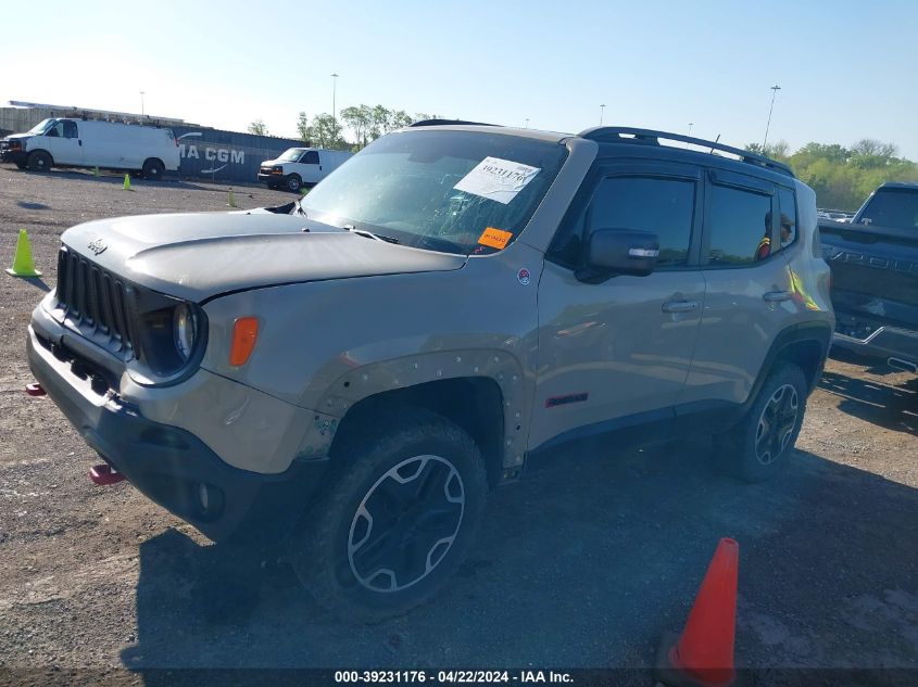 2015 Jeep Renegade Trailhawk VIN: ZACCJBCT9FPC34958 Lot: 39231176