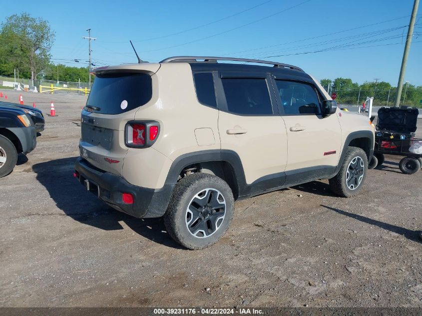 2015 Jeep Renegade Trailhawk VIN: ZACCJBCT9FPC34958 Lot: 39231176