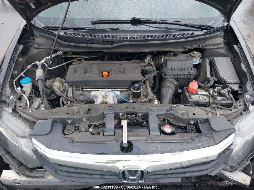 2012 Honda Civic Lx VIN: 2HGFB2F56CH563493 Lot: 39231199