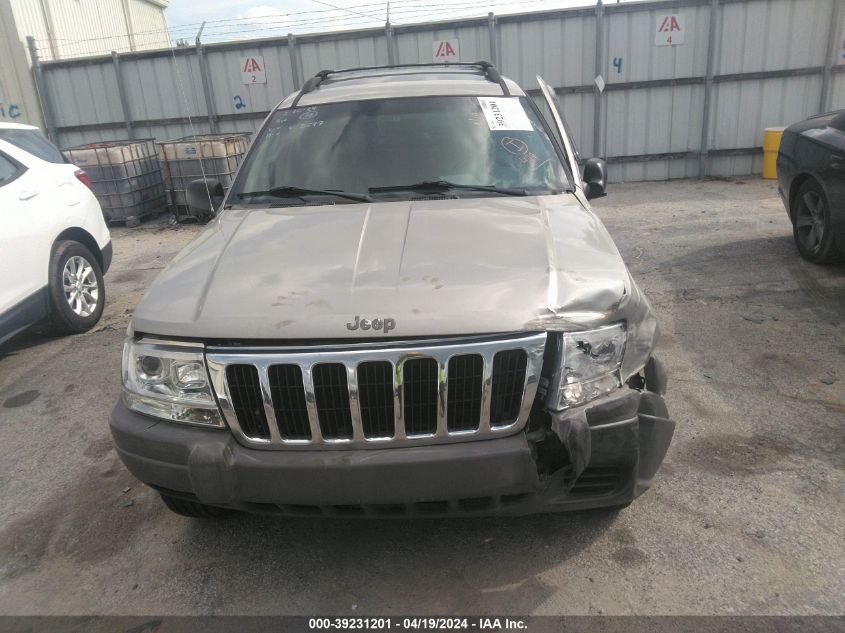 2003 Jeep Grand Cherokee Laredo VIN: 1J4GX48S03C588597 Lot: 39255330