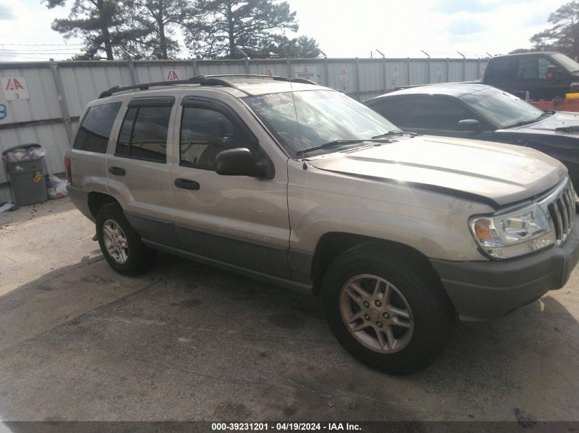 2003 Jeep Grand Cherokee Laredo VIN: 1J4GX48S03C588597 Lot: 39231201