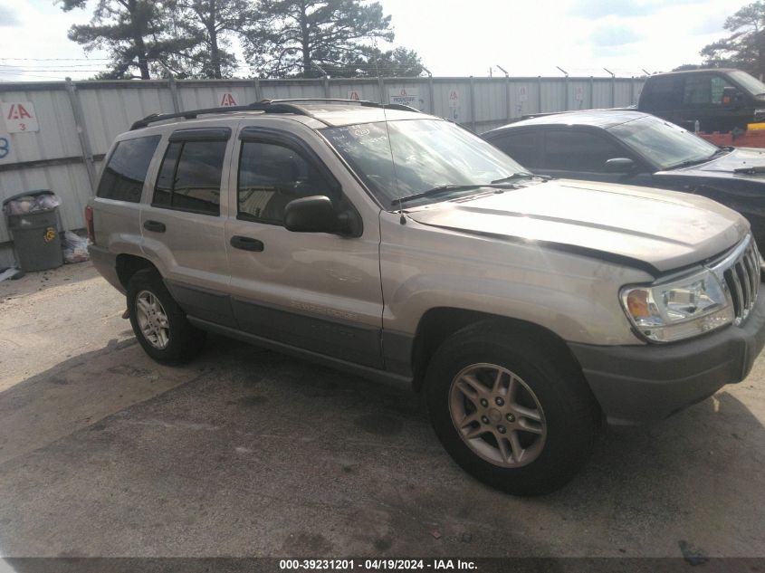 2003 Jeep Grand Cherokee Laredo VIN: 1J4GX48S03C588597 Lot: 39255330