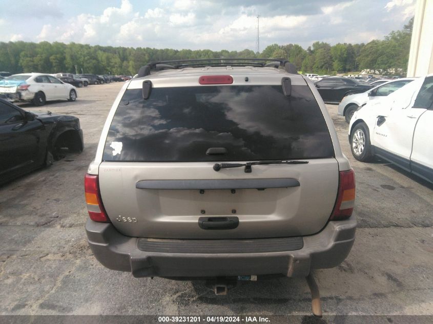 2003 Jeep Grand Cherokee Laredo VIN: 1J4GX48S03C588597 Lot: 39231201