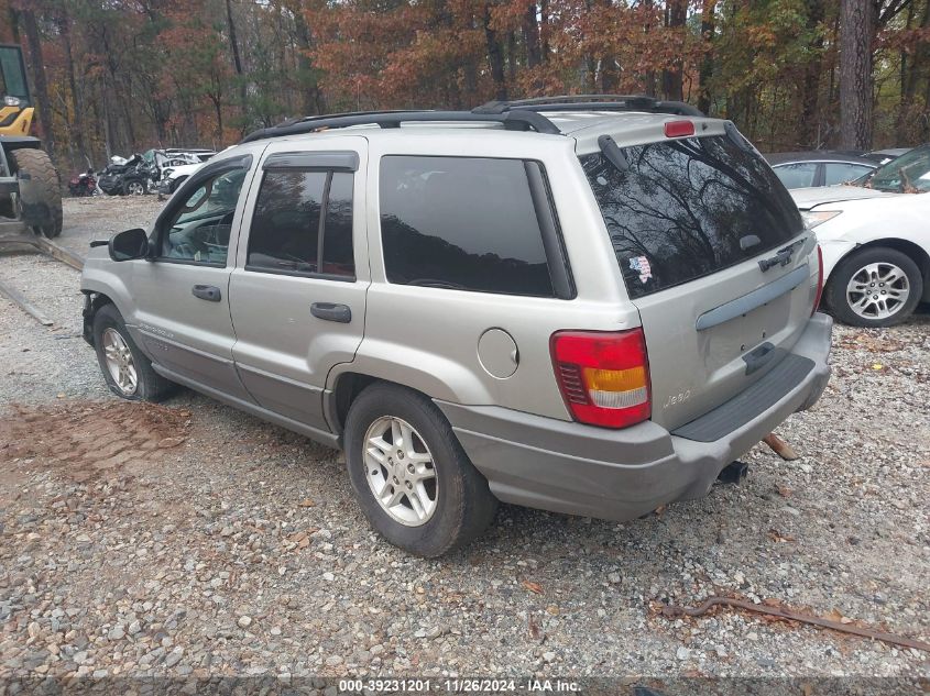 2003 Jeep Grand Cherokee Laredo VIN: 1J4GX48S03C588597 Lot: 39231201
