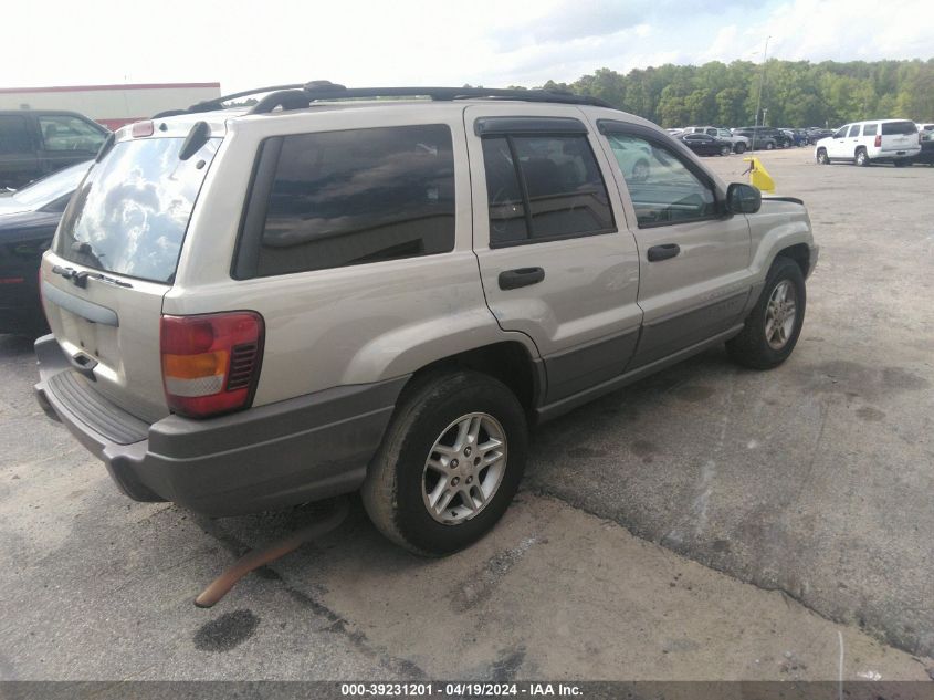 2003 Jeep Grand Cherokee Laredo VIN: 1J4GX48S03C588597 Lot: 39255330