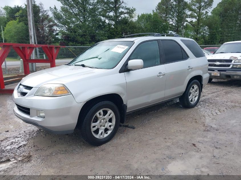 2006 Acura Mdx VIN: 2HNYD18666H535189 Lot: 39231203