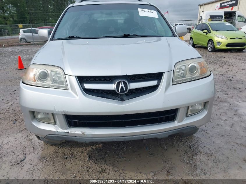 2006 Acura Mdx VIN: 2HNYD18666H535189 Lot: 39231203