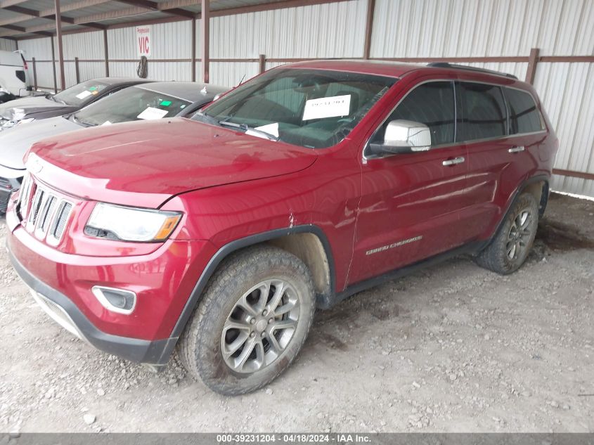 2014 Jeep Grand Cherokee Limited VIN: 1C4RJFBG4EC265186 Lot: 39255306