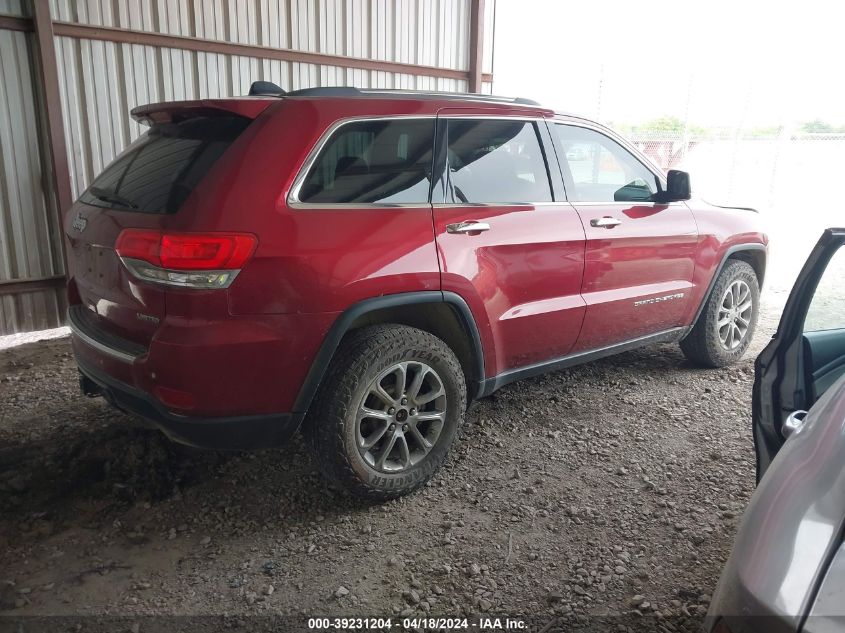 2014 Jeep Grand Cherokee Limited VIN: 1C4RJFBG4EC265186 Lot: 39255306