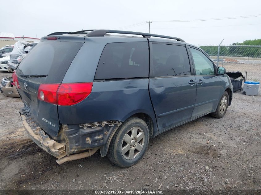 2009 Toyota Sienna Le VIN: 5TDZK23CX9S237124 Lot: 20153189